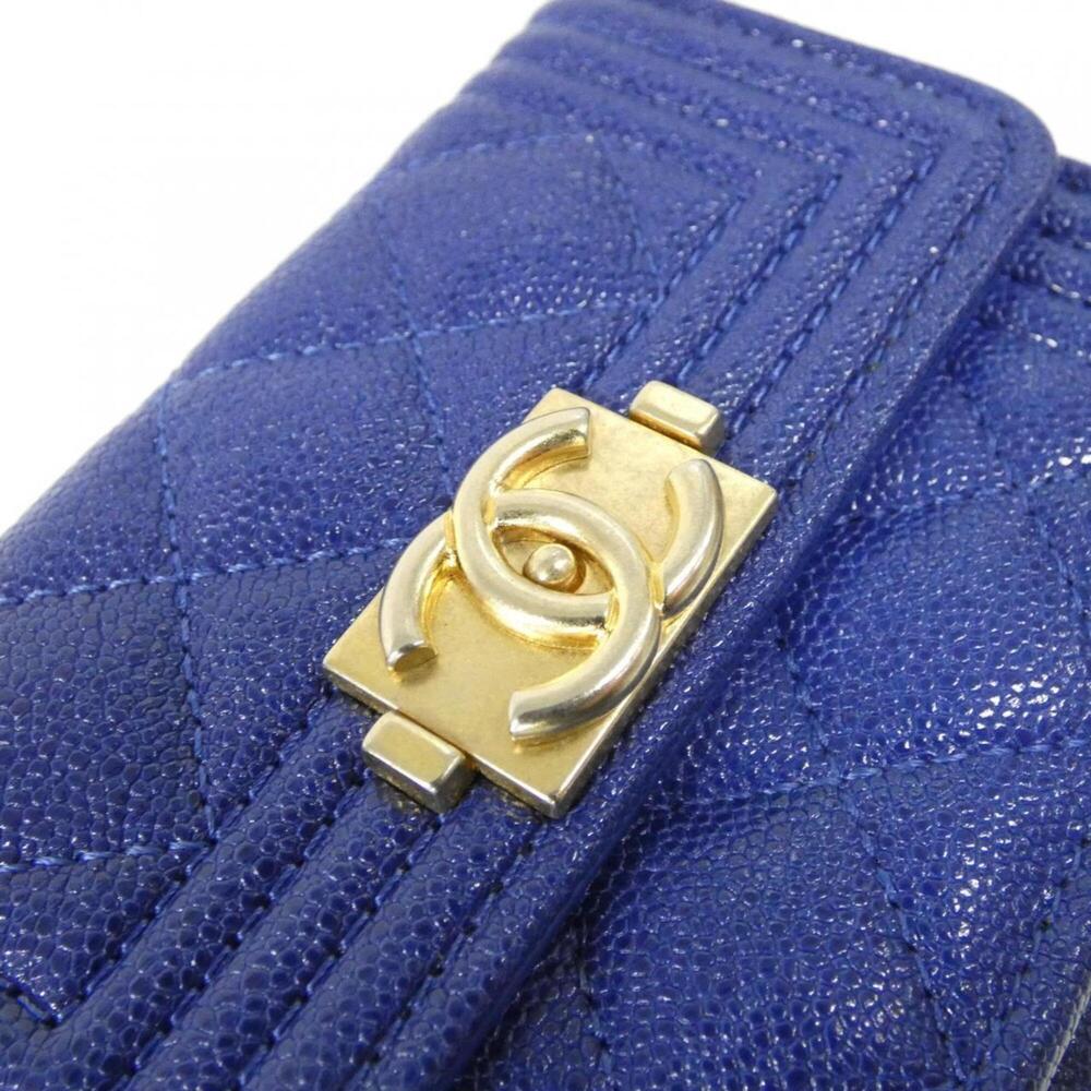 CHANEL Blue Wallet - Picture 5 of 10